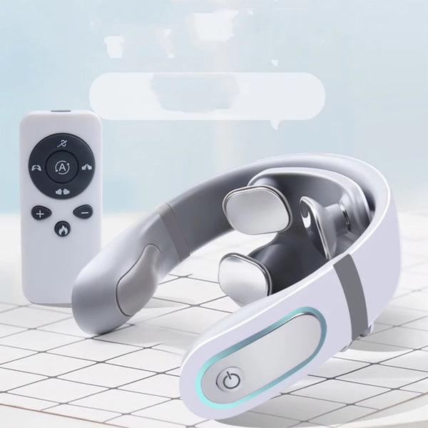 Smart Neck & Shoulder Massager with Heat – Pain Relief & Relaxation