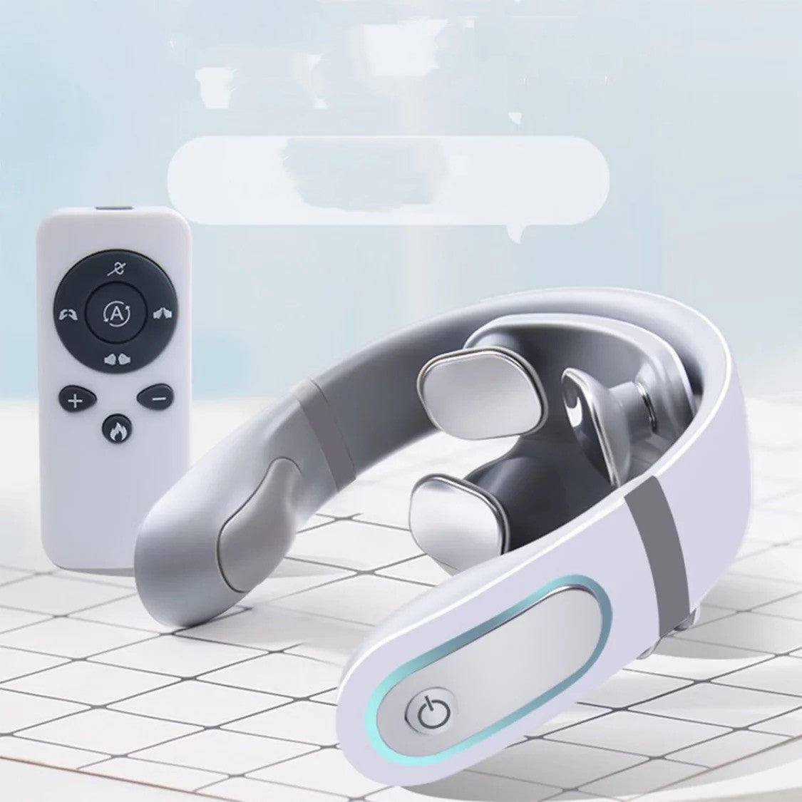 Smart Neck & Shoulder Massager with Heat – Pain Relief & Relaxation